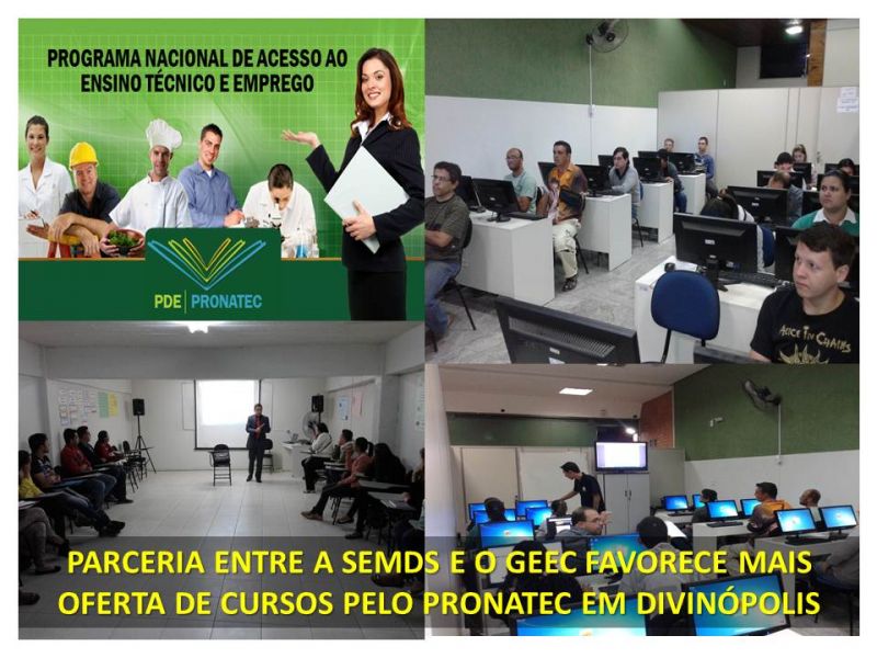 Parceria entre SEMDS e GEEC garante mais oferta de cursos pelo PRONATEC