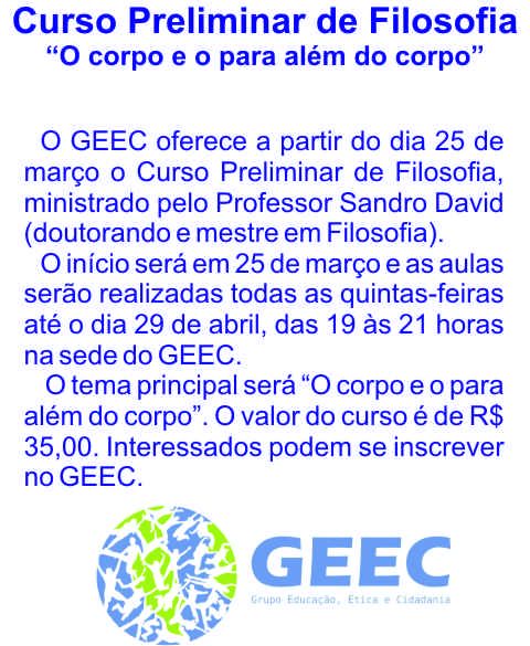 Curso de Filosofia -2010