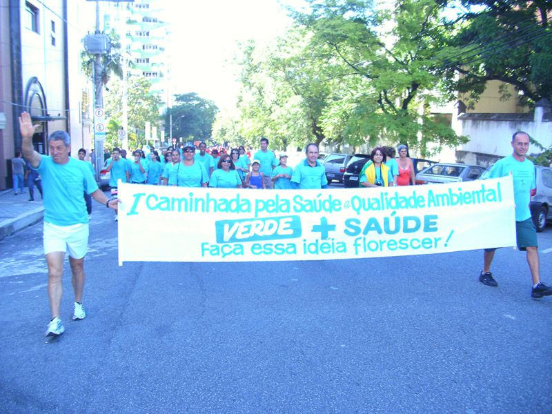 I Caminhada pela Saúde e Qualidade Ambiental reúne mais de 500 pessoas