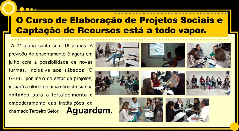 Curso Promovido pelo GEEC é Sucesso