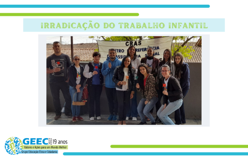 Atividade "Irradicação do Trabalho Infantil"