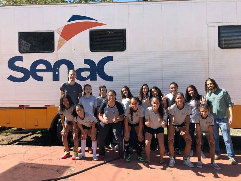 Alunos do Projeto Estação do Esporte participam de mini-curso para capacitação profissional