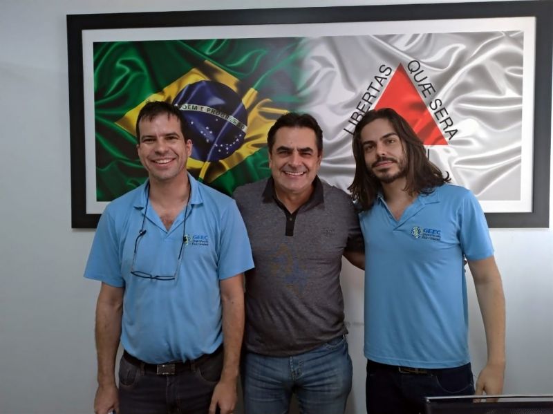 Reunião com deputado federal