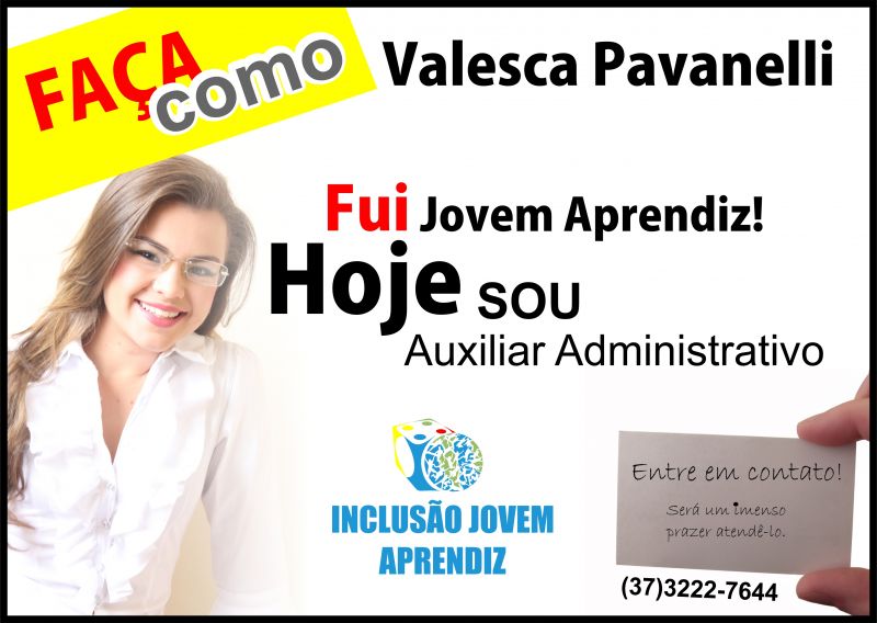 Ser Jovem Aprendiz é oportunidade!