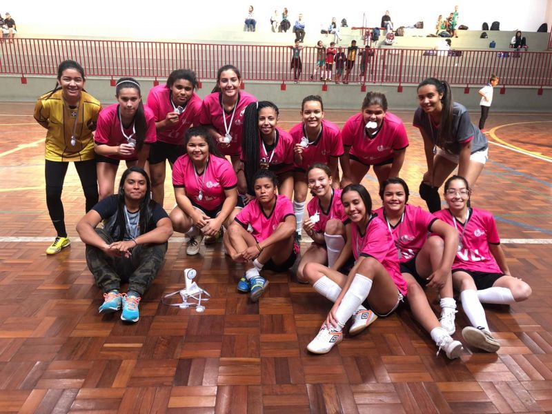 Equipe feminina conquista vice-campeonato em Itaguara