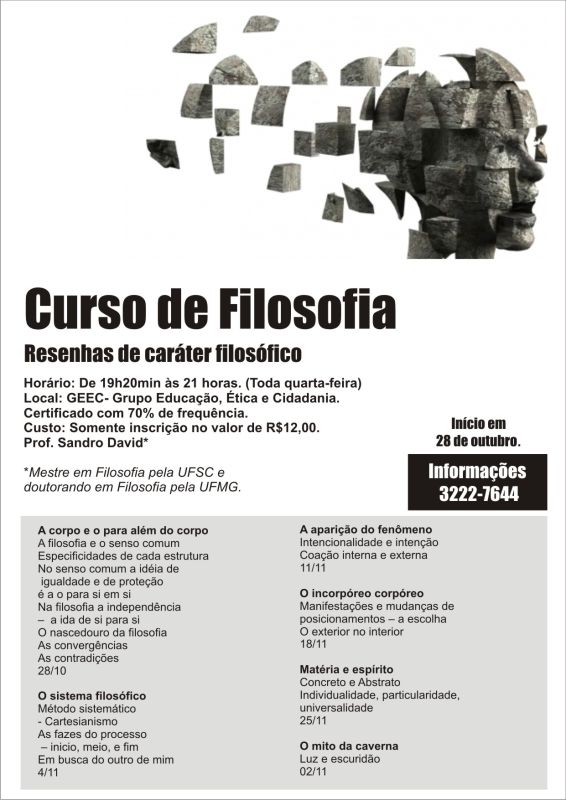 Curso de Filosofia - Resenhas de Carater Filosófico 2009